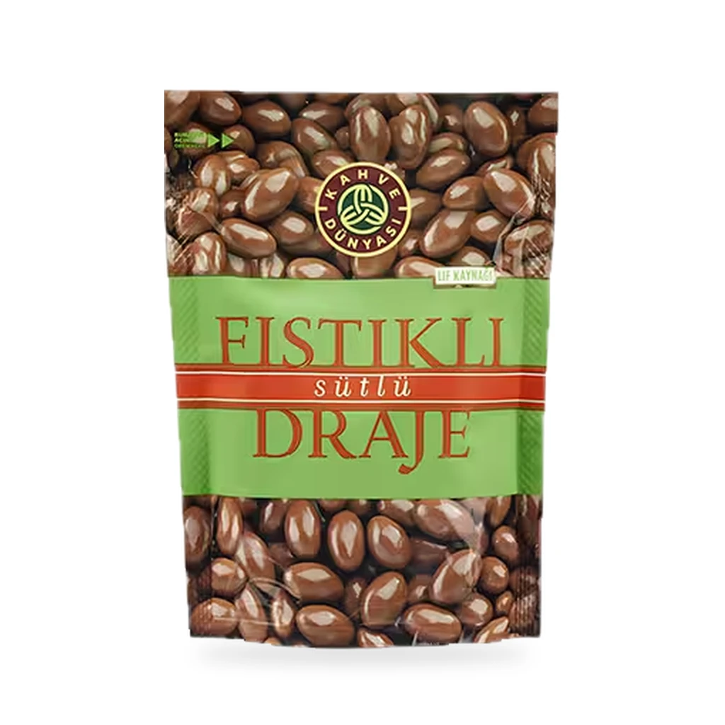 Kahve Dünyası Antep Fıstıklı Sütlü Draje 60 g