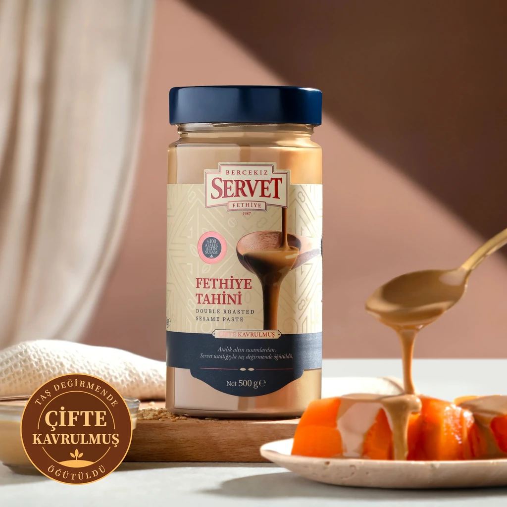 Servet Fethiye Tahini Çifte Kavrulmuş 500 g