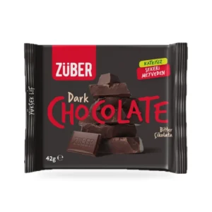 Züber Dark Chocolate Bitter Çikolata 42 g