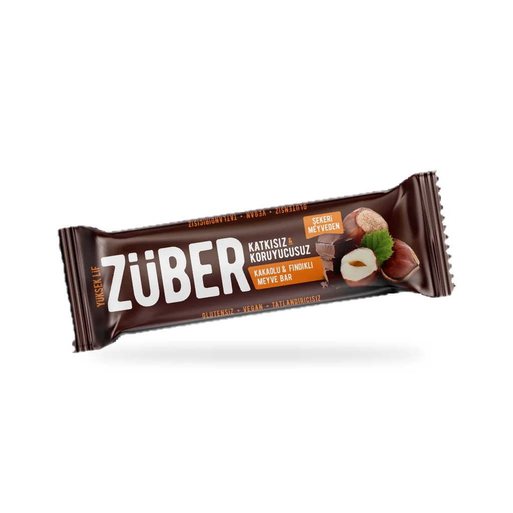 Züber Fındıklı Kakaolu Meyve Bar 40 g