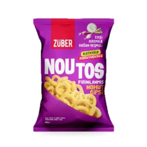 Züber Noutos Ekşi Krema Soğanlı Nohut Cipsi 55 g