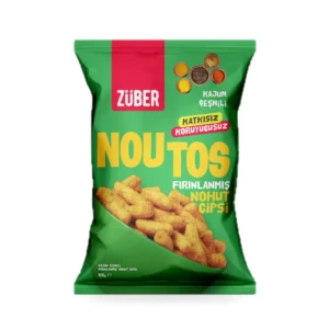 Züber Noutos Kajun Çeşnili Nohut Cipsi 55 g