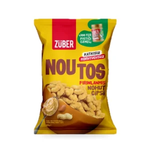 Züber Noutos Yer Fıstığı Ezmeli Nohut Cipsi 55 g