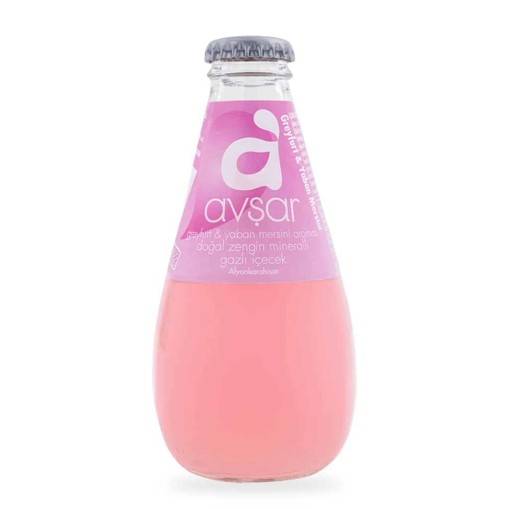 Avşar Greyfurt & Yaban Mersini Aromalı Soda 200 ml