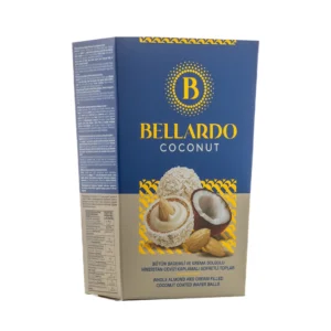 Bellardo Coconut Bademli Hindistan Cevizli Gofret Topları 150 g