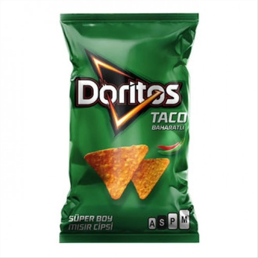 Doritos Taco Baharatlı Mısır Cipsi Süper Boy 114 g