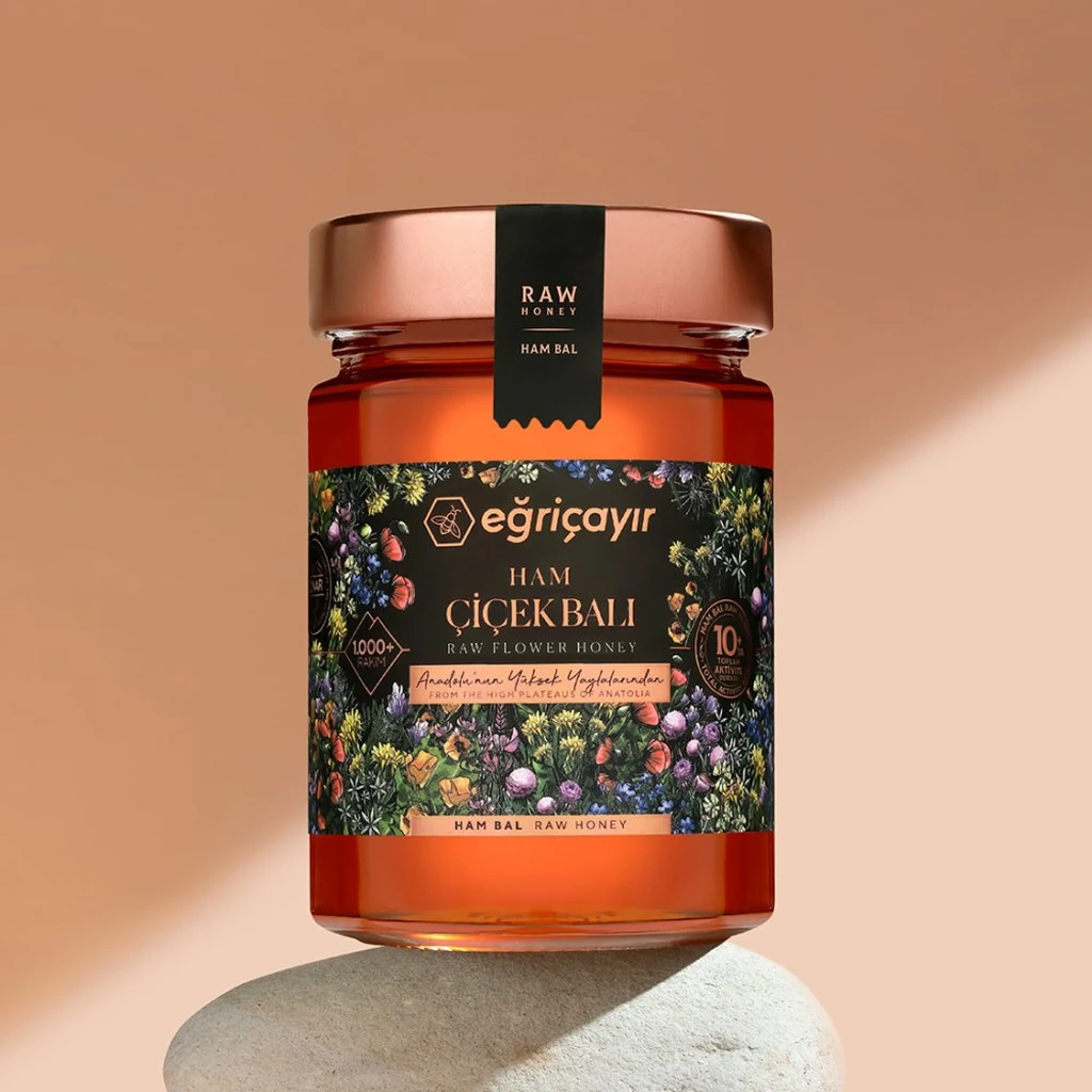 Eğriçayır Ham Çiçek Balı 850 g