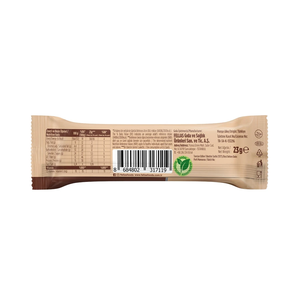Fellas Granola Bar Kakaolu 23 g