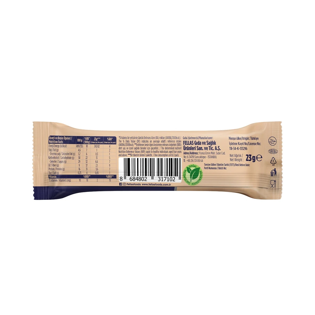 Fellas Granola Bar Kırmızı Meyveli 23 g