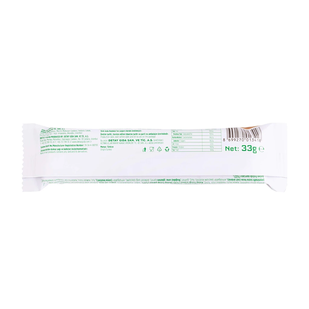 Kahve Dünyası Gofrik Antep Fıstıklı Sütlü 33 g