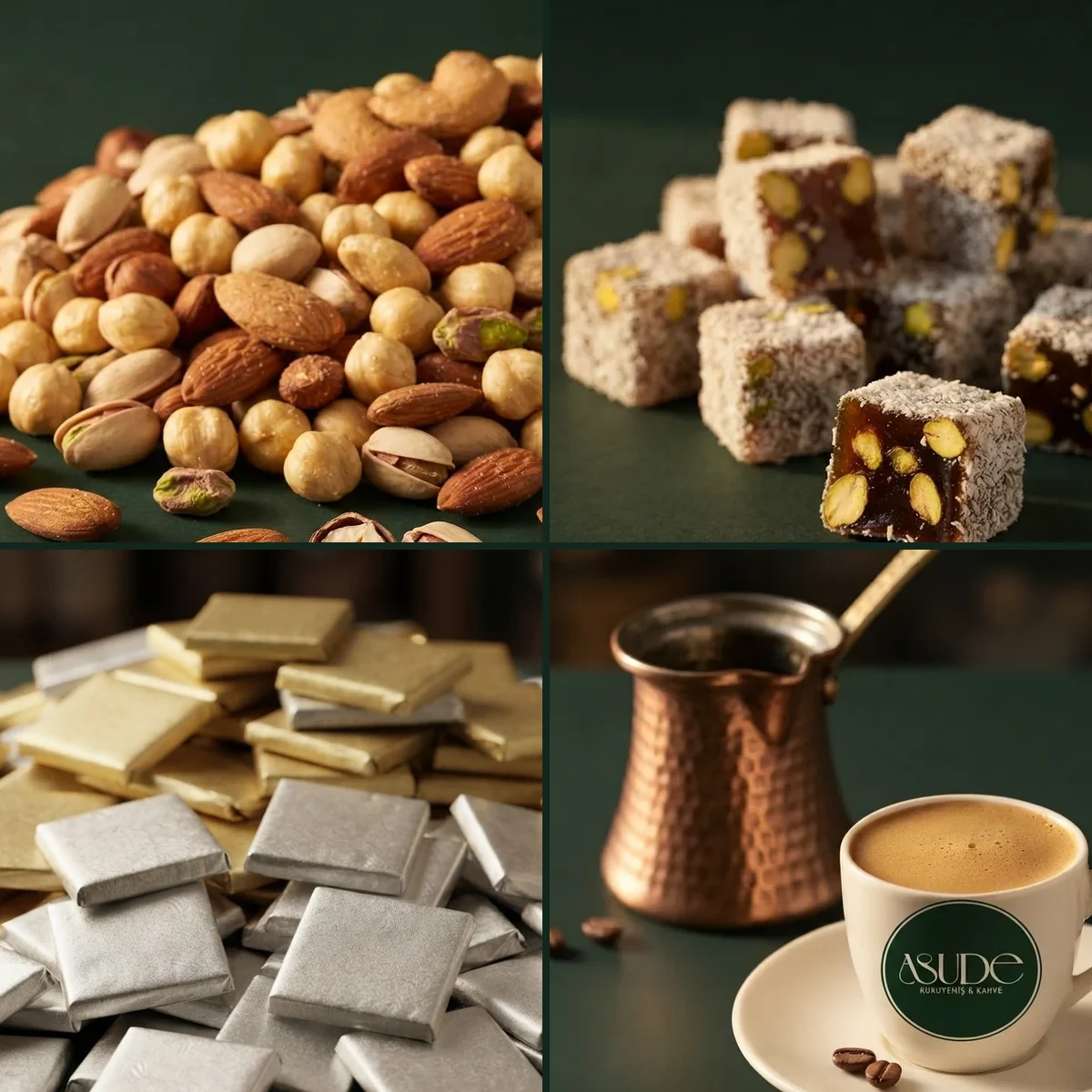 Mini Yılbaşı Hediye Kutusu — içindeki ürünler