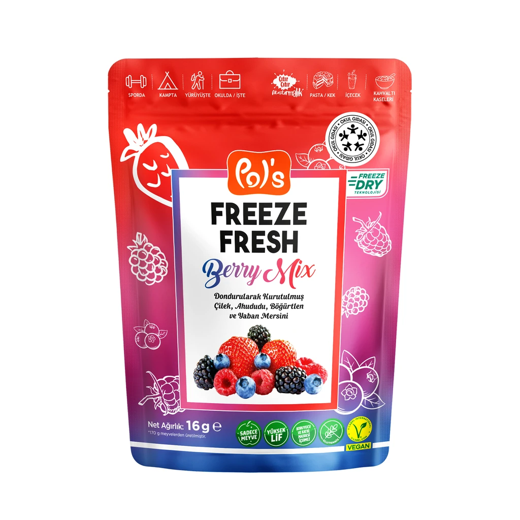 Pol's Freeze Fresh Berry Mix 16 g