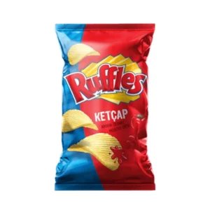 Ruffles Ketçap Aromalı Patates Cipsi Süper Boy 100 g