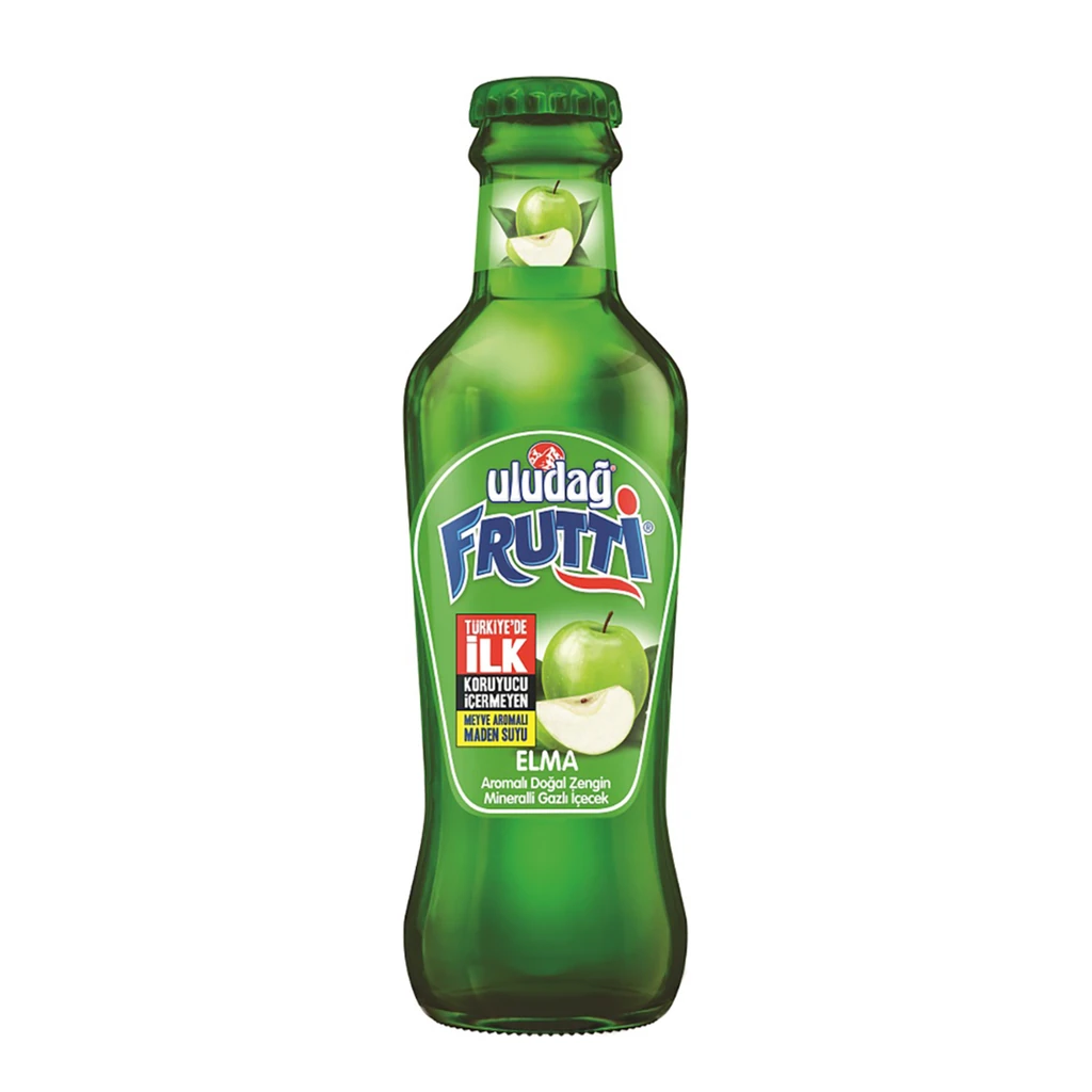 Uludağ Frutti Elma Aromalı Soda 200 ml