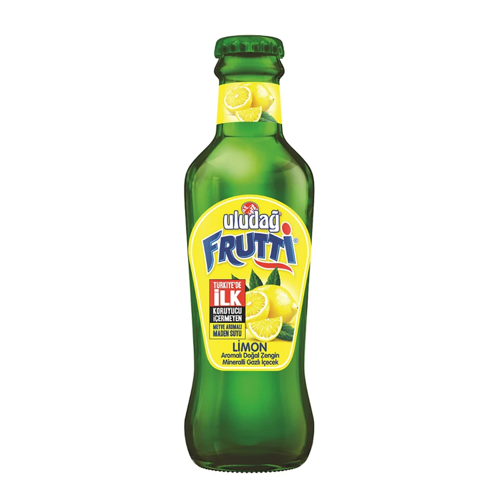 Uludağ Frutti Limon Aromalı Soda 200 ml