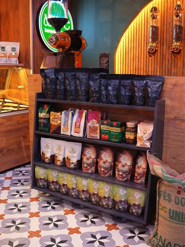 Kahve rafı