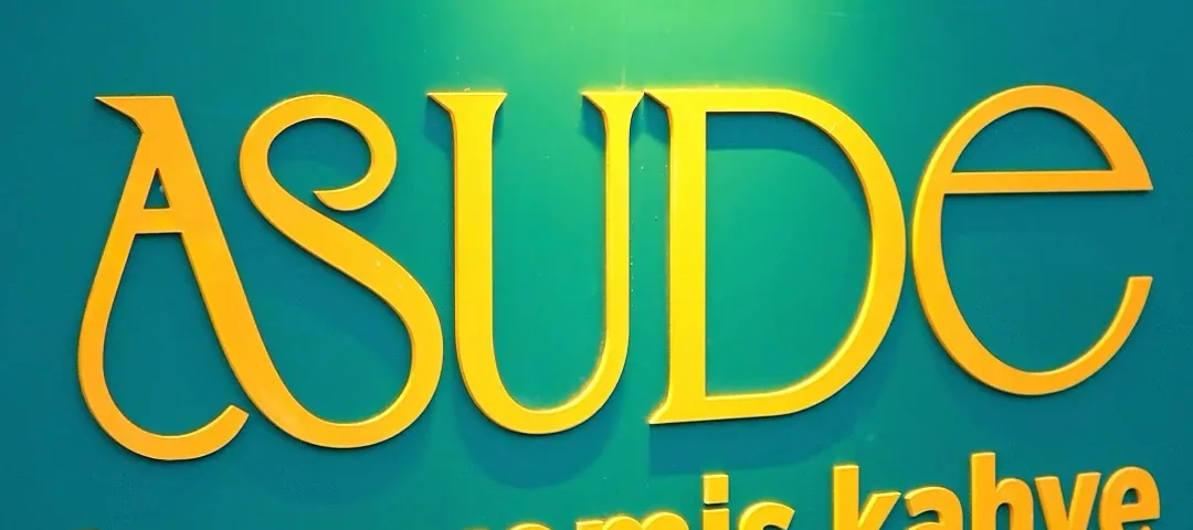 Asude Kuruyemiş & Kahve tabelası, Kasım Efendi Caddesi, İnegöl